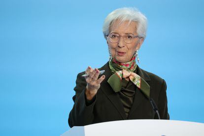 La presidenta del Banco Central Europeo (BCE), Christine Lagarde,