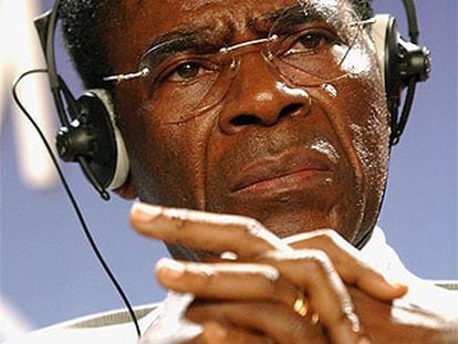 Teodoro Obiang, presidente de Guinea Ecuatorial.