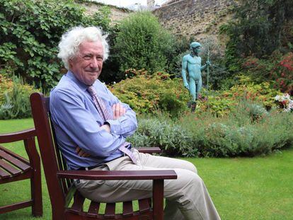 Sumption, en el All Souls College de Oxford, durante la entrevista el 28 de septiembre.