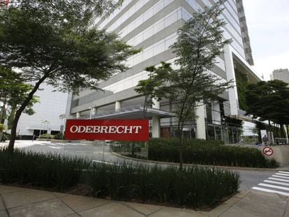 La sede de la constructora Odebrecht en Sao Paulo. 