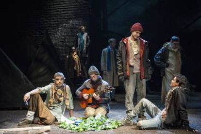 Una escena de 'Auto de los inocentes', de la Compañía Nacional de Teatro Clásico.