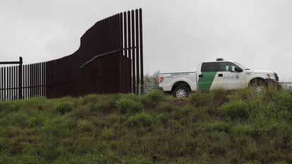 Agentes de la patrulla fronteriza en Hidalgo, Texas