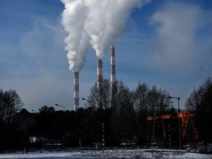 Central térmica de carbón de Dolna Odra en Polonia.