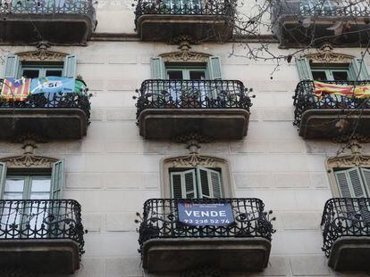 Un inmueble en alquiler en Barcelona.