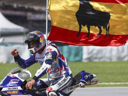 La carrera de Moto3 de Jorge Martín en el GP de Malasia, en imágenes