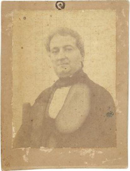 Retrato del m&uacute;sico de 46 a&ntilde;os Pascual P&eacute;rez y Gasc&oacute;n, en 1848. La imagen se puede contemplar en el Museo de la Universidad de Navarra.