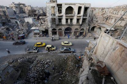 Imagen de la ciudad siria de Alepo, la semana pasada.