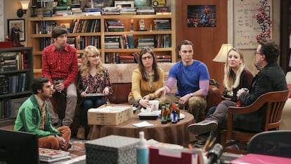 Personajes de la serie de televisión 'The Big Bang Theory'.