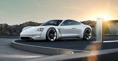 El Mission-E, primer eléctrico 100% de Porsche.