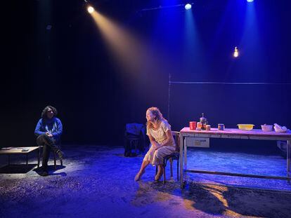 Escena de la obra 'Cuentos a Nadia'.