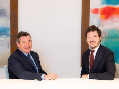 Miguel Riaño (izquierda) y Eduardo Soler Tappa (derecha)