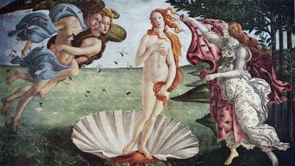'El nacimiento de Venus', de Sandro Botticelli.