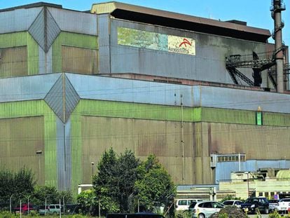 Fábrica de ArcelorMittal en Avilés (Asturias).