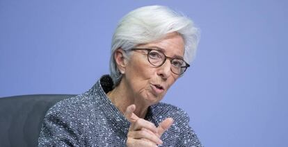 La presidenta del BCE, Christine Lagarde