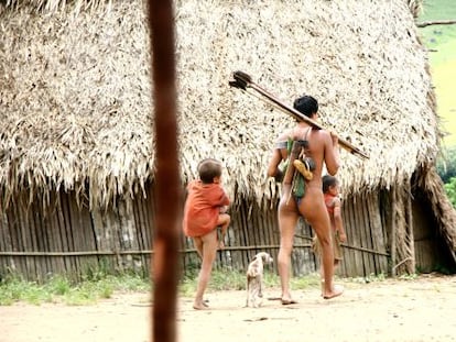 El poblado yanomami fue descubierto en 2008 y su ubicaci&oacute;n no se ha revelado para respetar su mundo y protegerlos del exterior.
