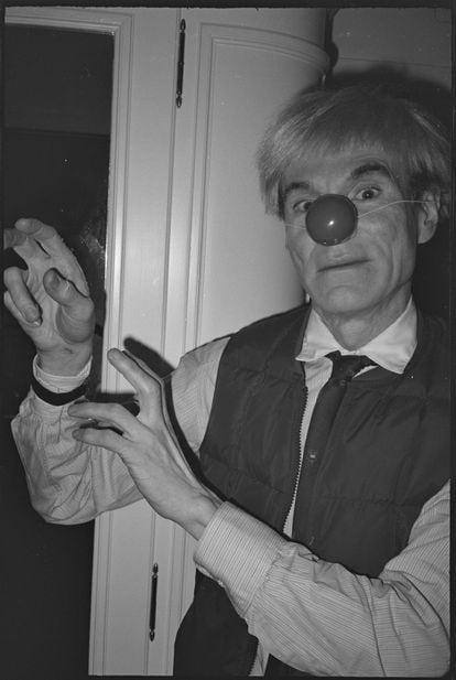Andy Warhol dans une image de 'The Andy Warhol Diaries'.