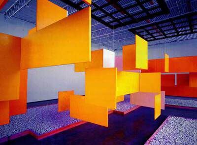 'Grande núcleo' (1960-1966), obra de  de Hélio Oiticica.