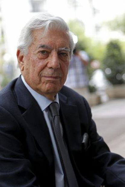 Vargas Llosa, el pasado 18 de septiembre.