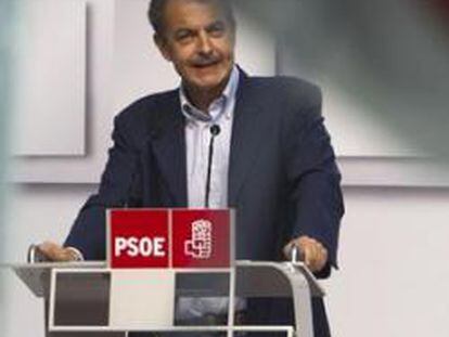 José Luis Rodríguez Zapatero, en un acto en las islas Canarias el 30 de abril de 2011.