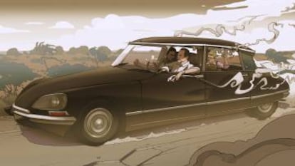Fotogramas de 'Another day of life' del director español Raúl de la Fuente.