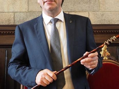 Carles Puigdemont, alcalde de Girona.