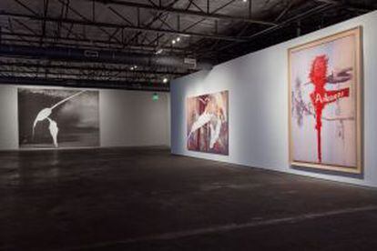 Las obras de Julian Schnabel, en la exposición de Dallas, Texas.