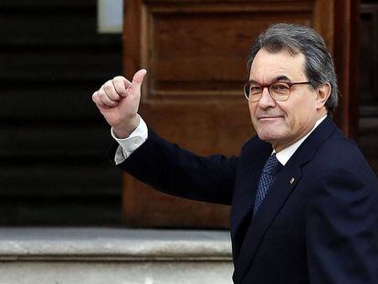 Artur Mas arriba al TSCJ aquest divendres, última jornada del judici del 9-N.