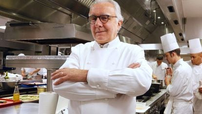 El chef franc&eacute;s Alain Ducasse.