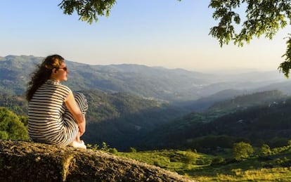 Panor&aacute;mica en el parque nacional de Peneda-Ger&egrave;s, al norte de Portugal. 