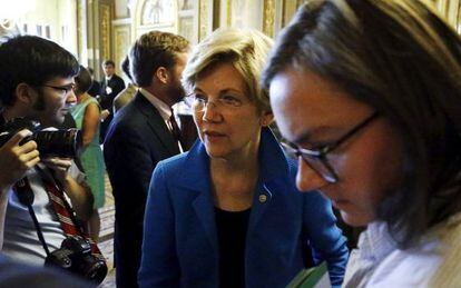La senadora dem&oacute;crata Warren lidera la oposici&oacute;n al tratado. 