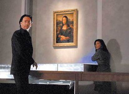 Tom Hanks y Audrey Tautou, en una escena de la película <i>El código Da Vinci</i> (2006), de Ron Howard.