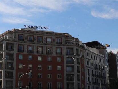 Sede de Dentons en Madrid.