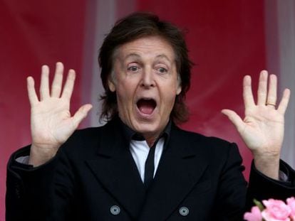 El m&uacute;sico Paul McCartney.