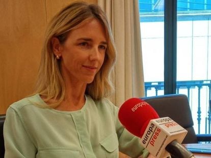 Cayetana Álvarez de Toledo, este jueves en Madrid en una entrevista con Europa Press.