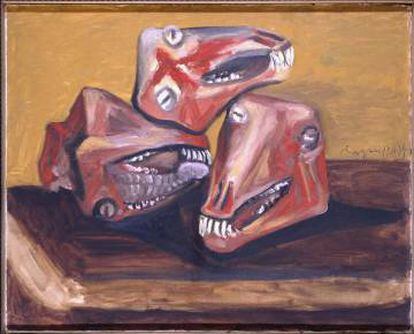 &#039;Tres cabezas de cordero&#039; (1939), de Picasso.