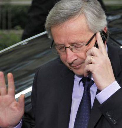 Primer ministro de Luxemburgo, Jean- Claude Juncker.