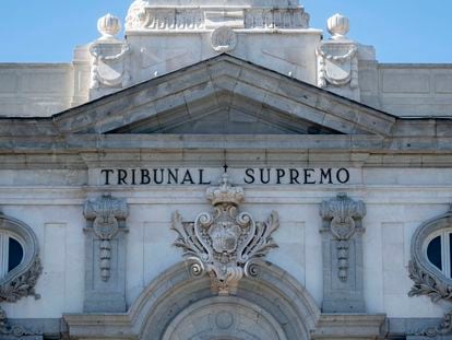 Edificio del Tribunal Supremo, en Madrid.