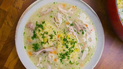 Chicken and dumplings: la sopa de pollo de la Gran Depresión