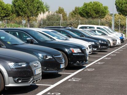 Coches de 'renting' de la empresa ALD Automotive.