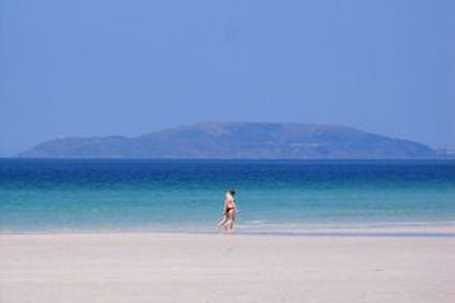 La playa de Carnota.