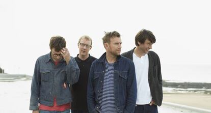 La banda Blur en una imagen promocional.