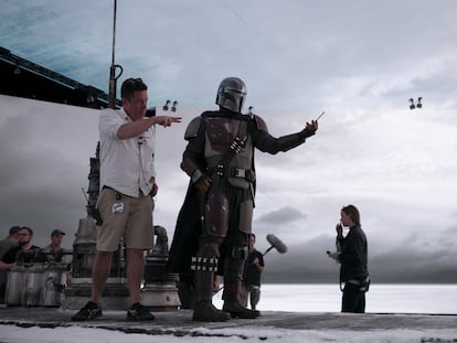 Rodaje de 'The Mandalorian', la serie de Star Wars de Disney+