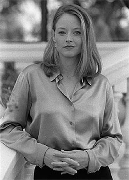 Jodie Foster, durante una visita a Madrid.