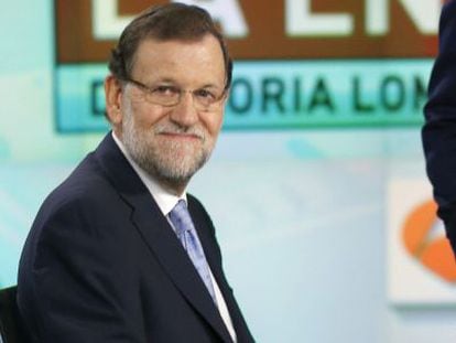El president del Govern espanyol, Mariano Rajoy, a Antena 3.
