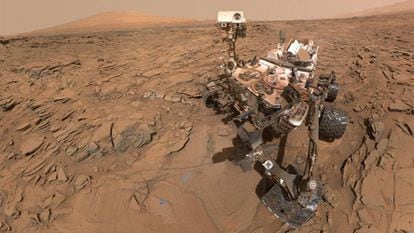 Selfi tomado por el robot 'Curiosity' de la NASA, en Marte, en octubre de 2020.