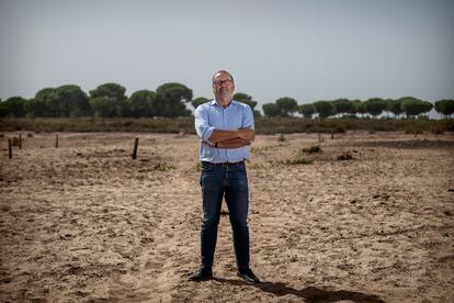 Juan Pedro Castellano, director del parque nacional de Doñana.