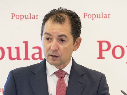 Francisco Gómez, consejero delegado del Banco Popular.