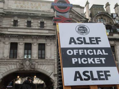 El sector ferroviario británico reanuda una huelga de 48 horas