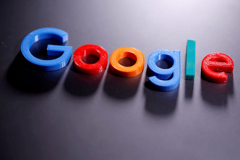 FILE PHOTO: A 3D printed Google logo is seen in this illustration taken April 12, 2020. REUTERS/Dado Ruvic/Illustration/File Photo