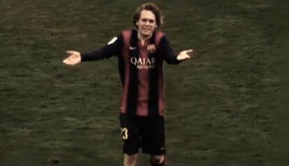 Halilovic carga contra el banquillo en el último partido.